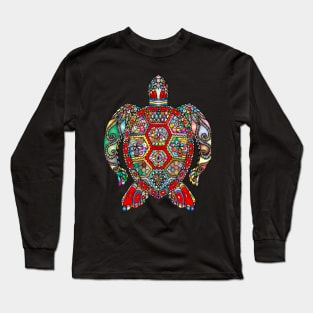 sea turtle art Long Sleeve T-Shirt